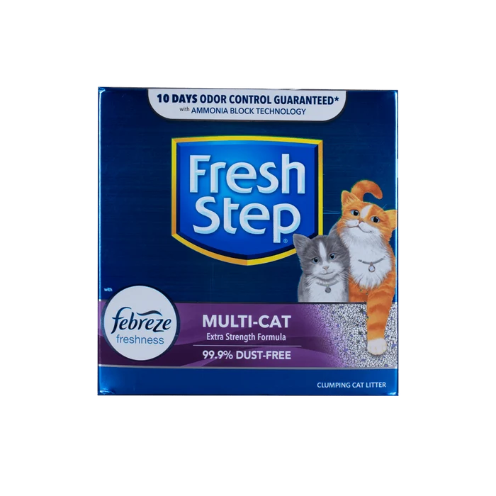 FRESH STEP MULTI CAT CON FEBREZE X 25 LBS REF 13501010